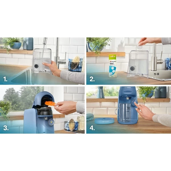 Bosch Tassimo Finesse TAS16B5, Kapselmaschine (blau) – Bild 10