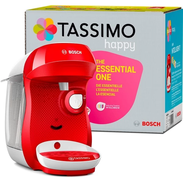 Bosch Tassimo Happy TAS1006, Kapselmaschine (rot/weiß) – Bild 3