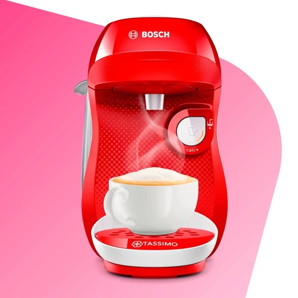 Bosch Tassimo Happy TAS1006, Kapselmaschine (rot/weiß) – Bild 5