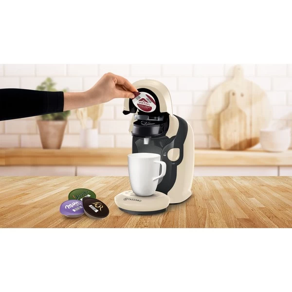 Bosch Tassimo Style TAS1107, Kapselmaschine (creme) – Bild 7