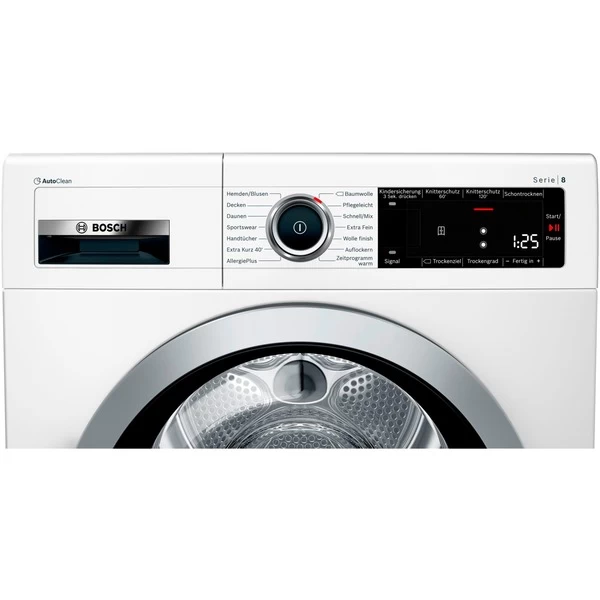Bosch WTX87M00 Serie | 8, Wärmepumpen-Kondensationstrockner (weiß) – Bild 3