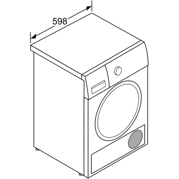 Bosch WTX87M00 Serie | 8, Wärmepumpen-Kondensationstrockner (weiß) – Bild 5