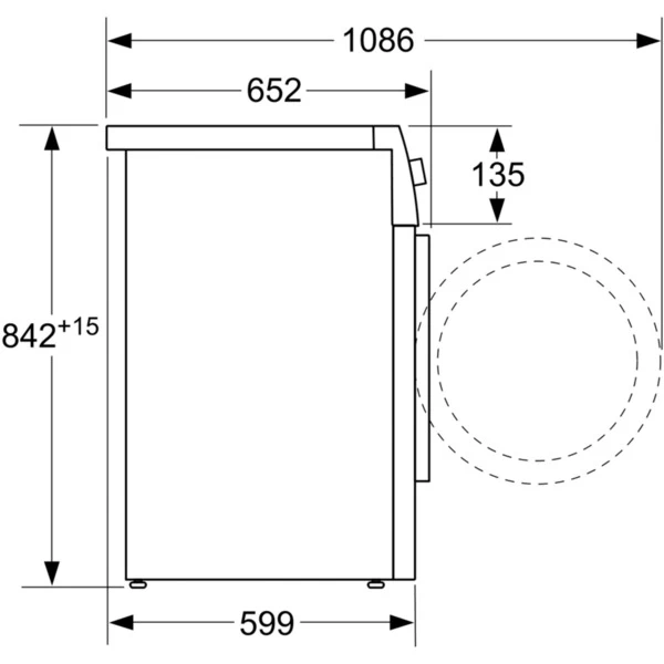 Bosch WTX87M00 Serie | 8, Wärmepumpen-Kondensationstrockner (weiß) – Bild 6